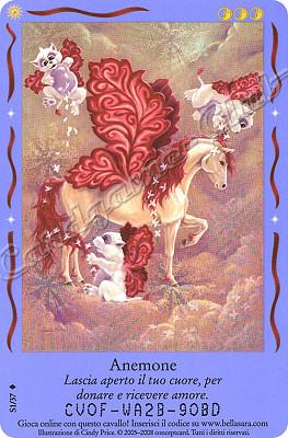 Magici Amici S01/37 Anemone extra rara foil -NEAR MINT-