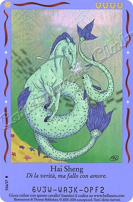 Magici Amici S16/37 Hai Sheng extra rara foil -NEAR MINT-