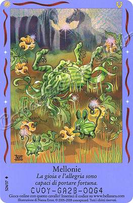 Magici Amici S24/37 Mellonie extra rara foil -NEAR MINT-