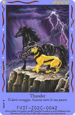 Magici Amici S36/37 Thunder extra rara foil -NEAR MINT-