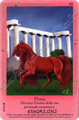 Mitologia 067/110 Fiona rara -NEAR MINT-