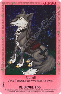 Mitologia S09/34 Conall extra rara foil -NEAR MINT-