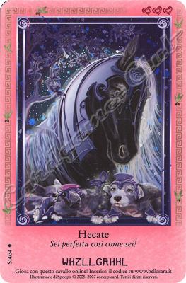 Mitologia S14/34 Hecate extra rara foil -NEAR MINT-