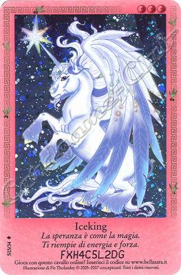 Mitologia S15/34 Iceking extra rara foil -NEAR MINT-