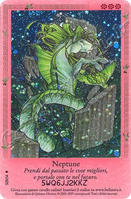 Mitologia S25/34 Naptune extra rara foil -NEAR MINT-