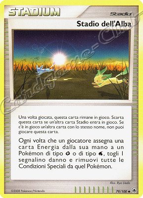 079 / 100 Stadio dell'Alba non comune (IT) -NEAR MINT-