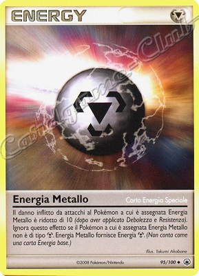 095 / 100 Energia Metallo non comune (IT) -NEAR MINT-
