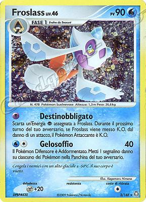 003 / 146 Froslass LIV.46 rara foil (IT) -NEAR MINT-