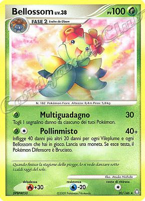 020 / 146 Bellossom LIV.38 rara (IT) -NEAR MINT-