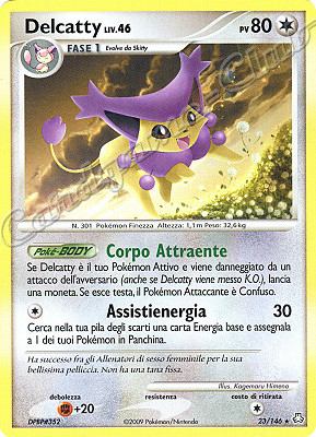 023 / 146 Delcatty LIV.46 rara (IT) -NEAR MINT-
