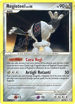 039 / 146 Registeel LIV.50 rara (IT) -NEAR MINT-