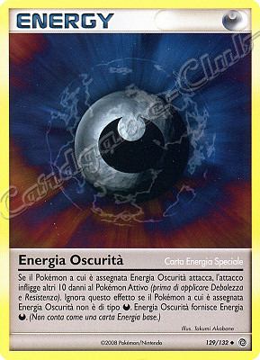 129 / 132 Energia Oscurita' non comune (IT) -NEAR MINT-