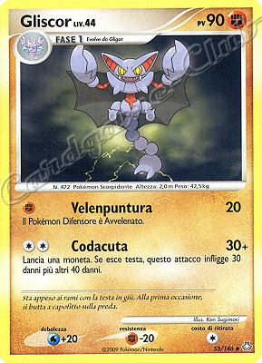 055 / 146 Gliscor LIV.44 non comune (IT) -NEAR MINT-