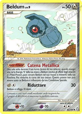 083 / 146 Beldum LIV.9 comune (IT) -NEAR MINT-