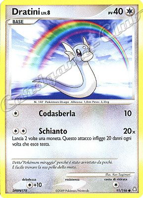 091 / 146 Dratini LIV.8 comune (IT) -NEAR MINT-