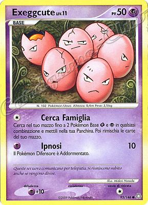 093 / 146 Exeggcute LIV.11 comune (IT) -NEAR MINT-