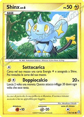 118 / 146 Shinx LIV.6 comune (IT) -NEAR MINT-