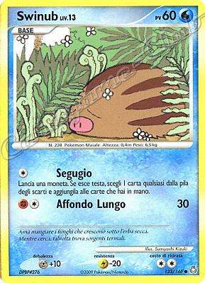 123 / 146 Swinub LIV.13 comune (IT) -NEAR MINT-