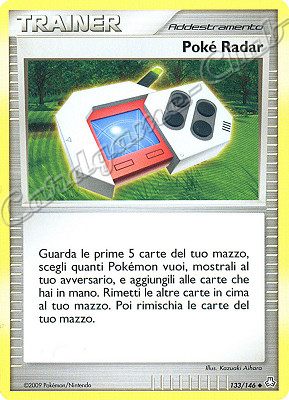 133 / 146 Poke' Radar non comune (IT) -NEAR MINT-