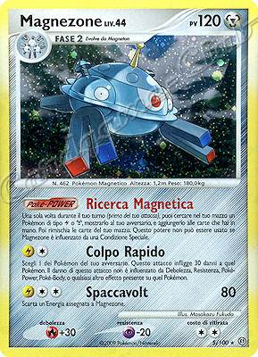 005 / 100 Magnezone LV.44 rara foil (IT) -NEAR MINT-