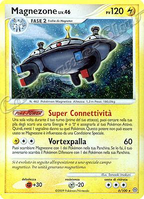 006 / 100 Magnezone LV.46 rara foil (IT) -NEAR MINT-