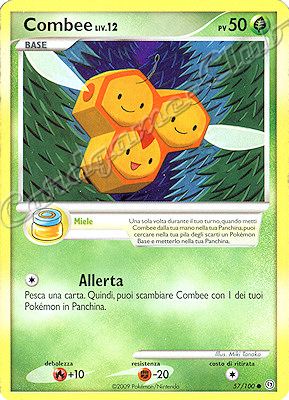 057 / 100 Combee LV.12 comune (IT) -NEAR MINT-