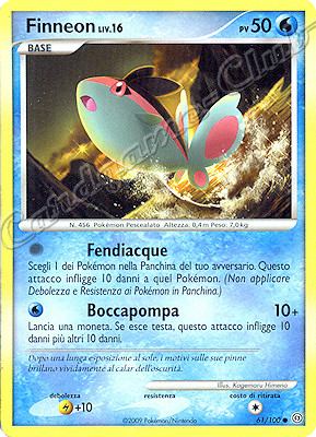 061 / 100 Finneon LV.16 comune (IT) -NEAR MINT-