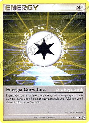 095 / 100 Energia Curvatura non comune (IT) -NEAR MINT-