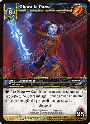 BETRAYER 015 / 264 Obora la Pazza non comune -NEAR MINT-