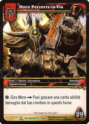 BETRAYER 023 / 264 Morn Percorre-la-Via non comune -NEAR MINT-