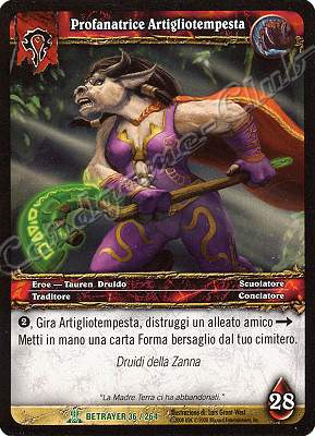 BETRAYER 036 / 264 Profanatrice Artigliotempesta non comune -NEAR MINT-