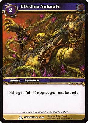 BETRAYER 043 / 264 L'Ordine Naturale comune -NEAR MINT-