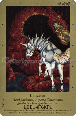 Serie 1 F13/27 Lancelot extra rara foil -NEAR MINT-