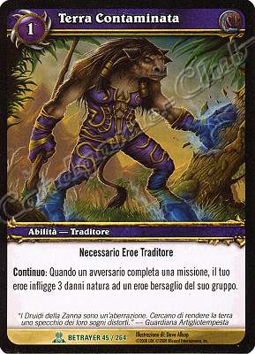 BETRAYER 045 / 264 Terra Contaminata non comune -NEAR MINT-