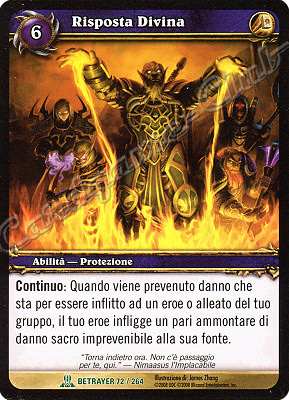 BETRAYER 072 / 264 Risposta Divina non comune -NEAR MINT-
