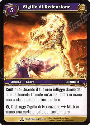 BETRAYER 075 / 264 Sigillo di Redenzione comune -NEAR MINT-