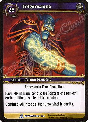 BETRAYER 080 / 264 Folgorazione rara -NEAR MINT-