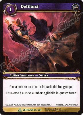 BETRAYER 081 / 264 Defilarsi non comune -NEAR MINT-