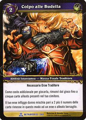 BETRAYER 093 / 264 Colpo alle Budella rara -NEAR MINT-