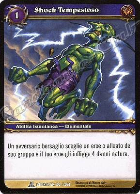 BETRAYER 103 / 264 Shock Tempestoso comune -NEAR MINT-