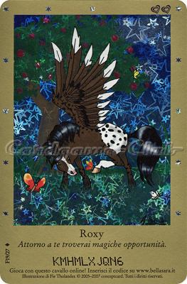 Serie 1 F19/27 Roxy extra rara foil -NEAR MINT-