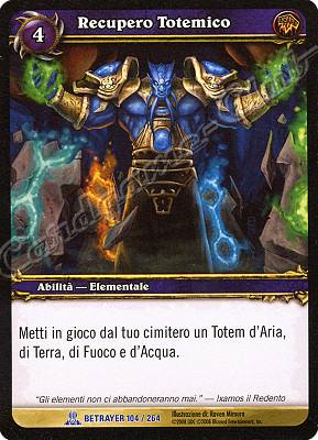 BETRAYER 104 / 264 Recupero Totemico rara -NEAR MINT-