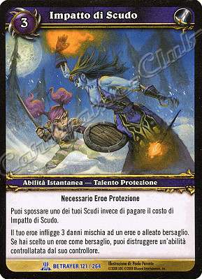 BETRAYER 121 / 264 Impatto di Scudo rara -NEAR MINT-