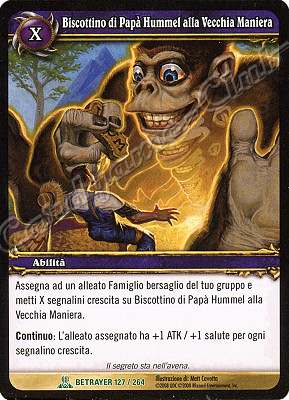 BETRAYER 127 / 264 Biscottino di Papa' Hummel alla Vecchia Maniera non comune -NEAR MINT-