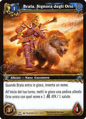 BETRAYER 132 / 264 Brala, Signora degli Orsi rara -NEAR MINT-