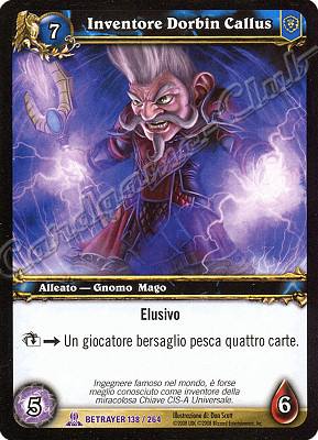 BETRAYER 138 / 264 Inventore Dorbin Callus epica -NEAR MINT-