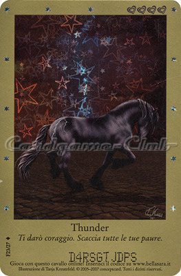 Serie 1 F23/27 Thunder extra rara foil -NEAR MINT-