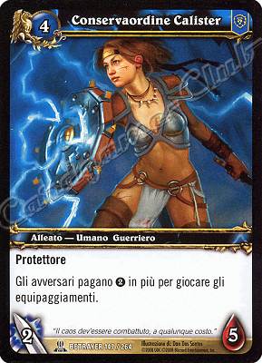 BETRAYER 147 / 264 Conservaordine Calister comune -NEAR MINT-