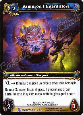 BETRAYER 155 / 264 Sampron l'Interdittore rara -NEAR MINT-