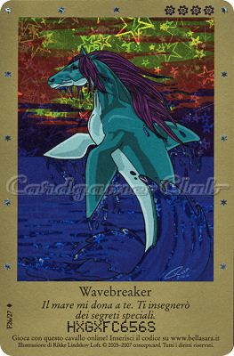 Serie 1 F26/27 Wavebreaker extra rara foil -NEAR MINT-